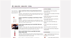 Desktop Screenshot of lipstik.info